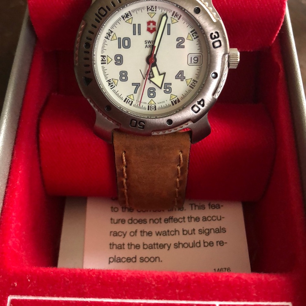 Swiss army watch